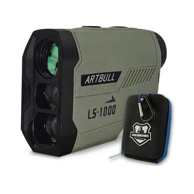 ARTBULL Laser Rangefinder Golf Hunting Outdoor 650m Telescope with Flag-Lock Slope Adjusted Distance Meter