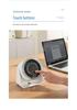 Weilexing Stepless Speed Digital Display Touch Desktop Fan