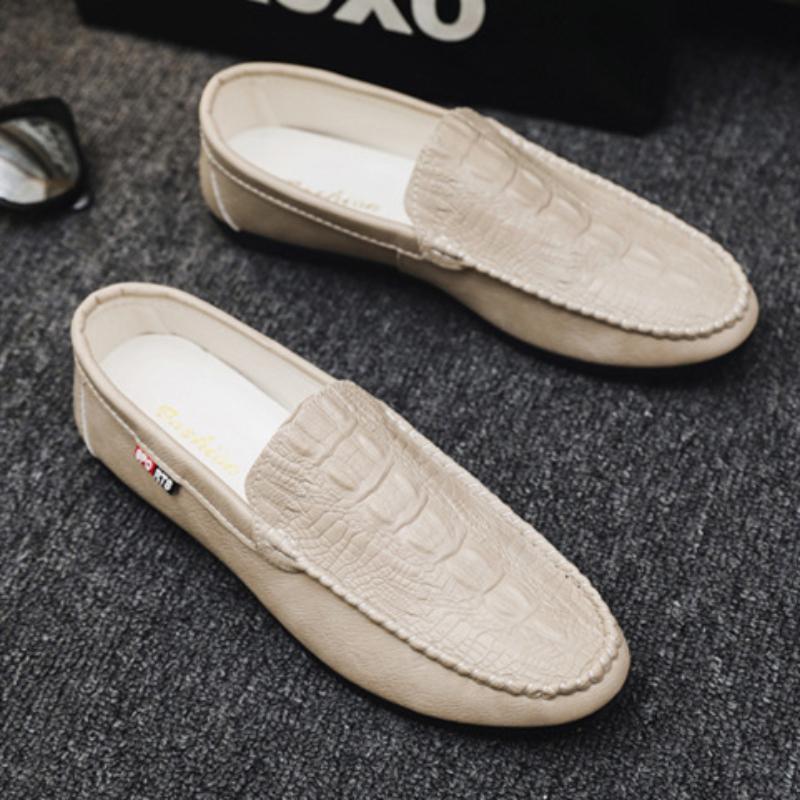 Men's Sneakers Men Leather Casual Shoes Original Suede Shoes Comfortable Flats Driving Business Formal Shoes tenis masculino