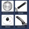 Chuidahuang 18cm 304 Stainless Steel Milk Pot