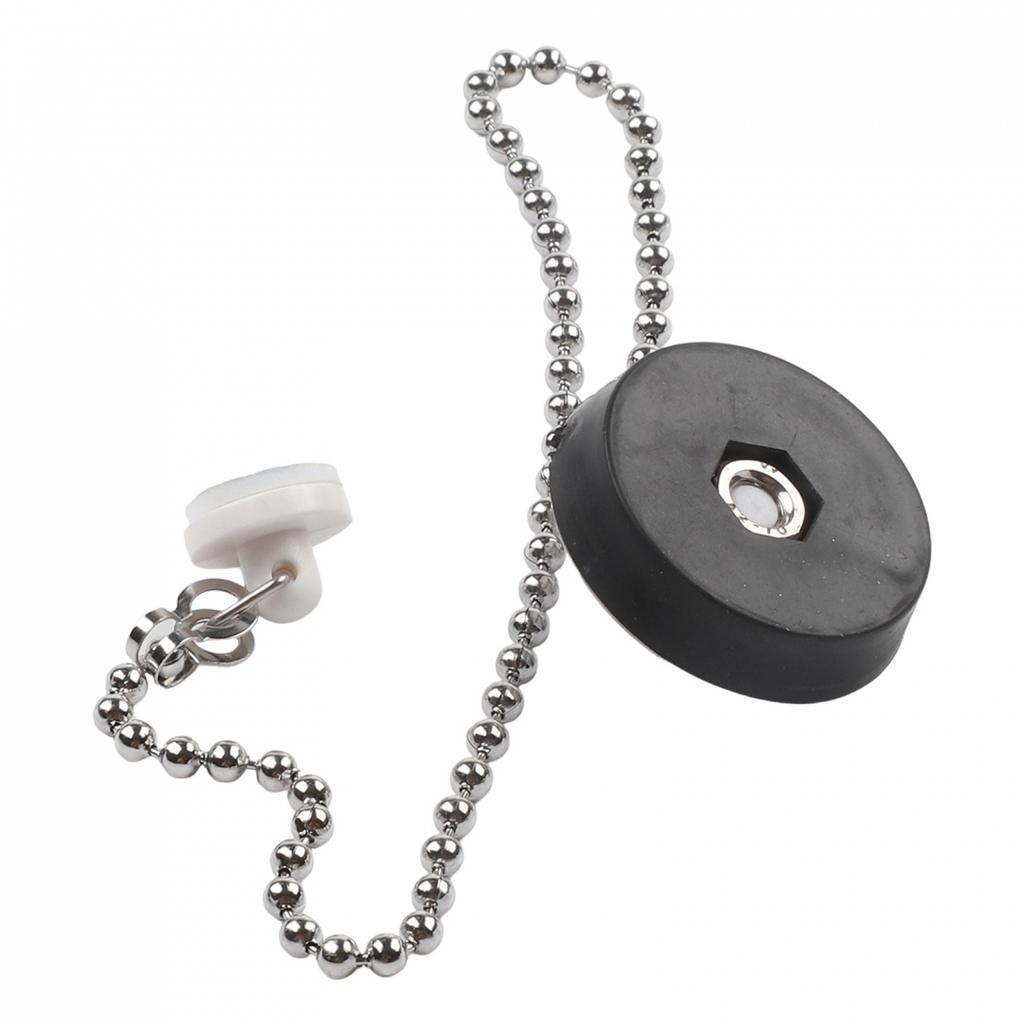 Compact Stainless Steel Sink Waste Drain for RVs and Boats Installation