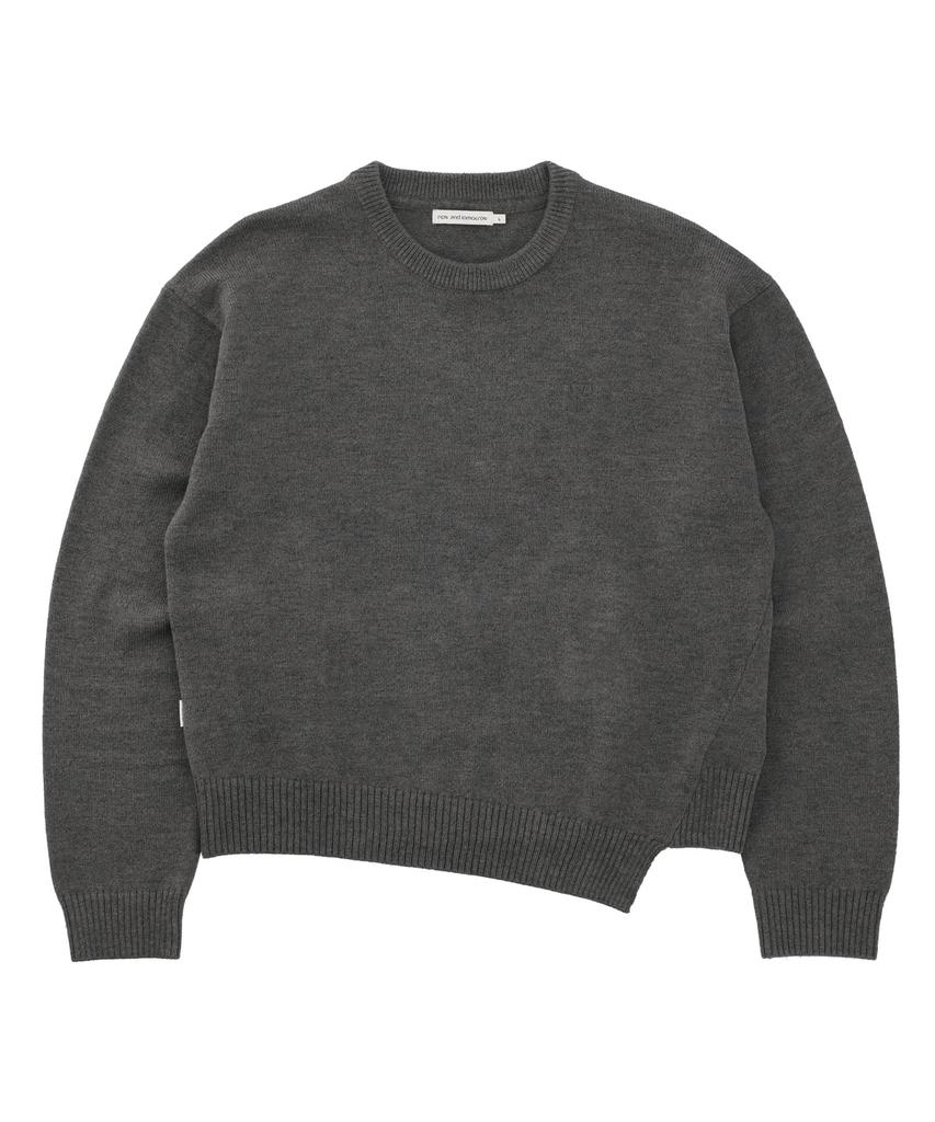 NOWANDTOMORROW Basic Knit Pullover [5 Color]