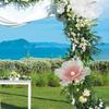 Silk Mesh Flower Poppy Window Large Flower Outdoor Wedding Decoration