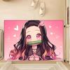 1PC Anime Charater Nezuko Door Mat Washable Non-Slip Living Room Sofa Chairs Area Mat Kitchen Doormat Area Rug