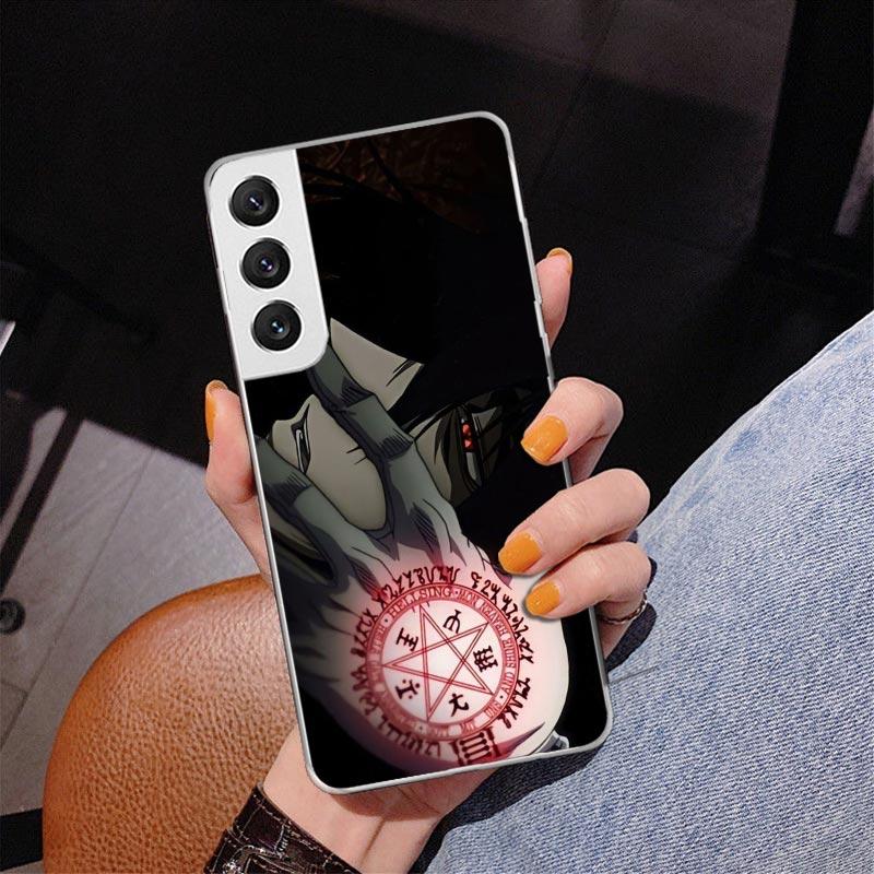 Fullmetal Alchemist Anime Phone Case For Samsung Galaxy S24 S25 Edge S26 Ultra S23 S22 S21 Plus S20 FE + Personalized Print Cove