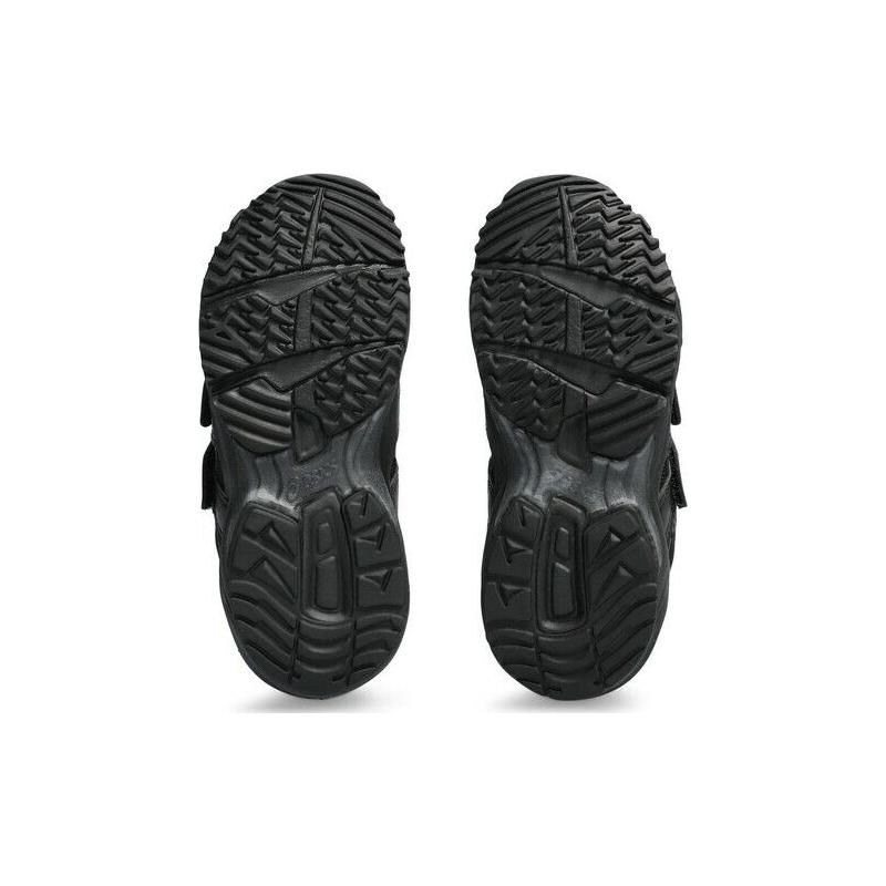 Asics Corsair Mini Cushioning Breathable Low-Top Running Shoes Kids Running Shoes Black 1144A308-001