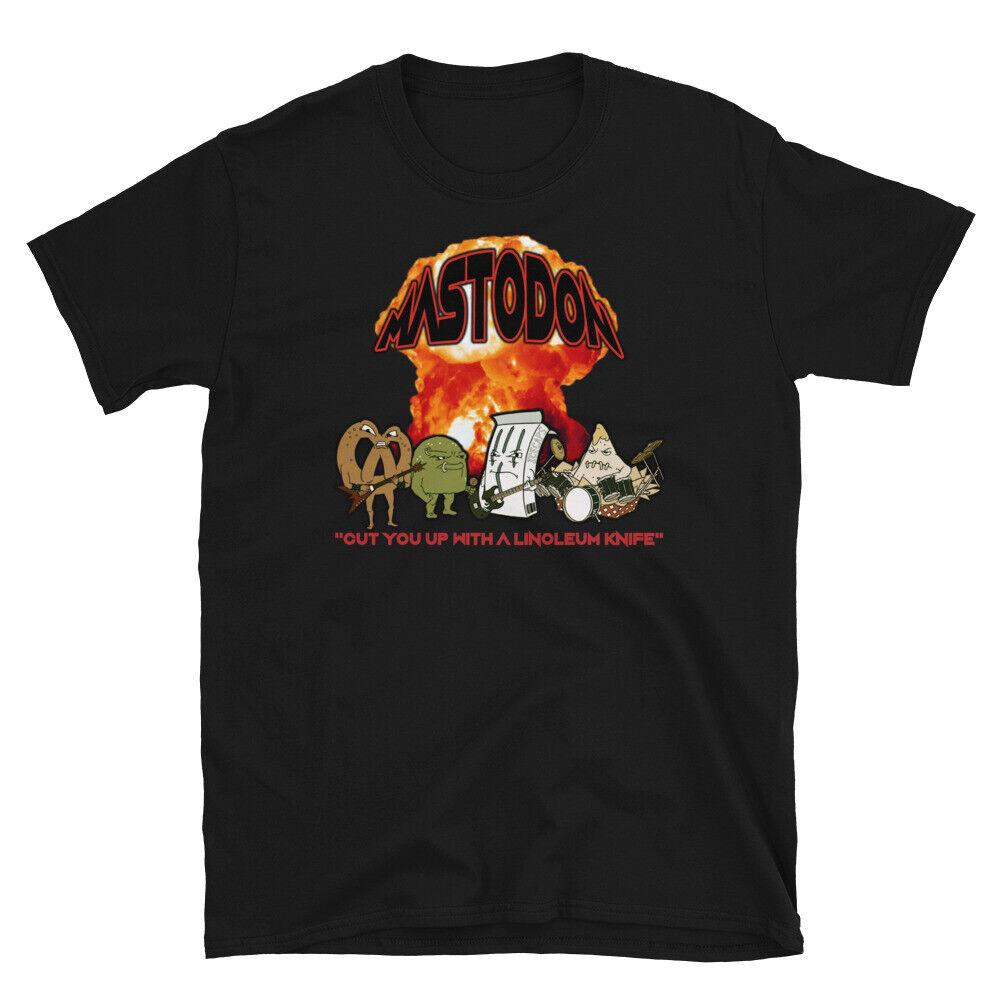 

Футболка унисекс «Mastodon Concert Aqua Teen Hunger Force Movie Heavy Metal Band Hard Rock»