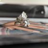 Silver Ring with Cubic Zirconia, Product Weight 5.91 G (2192039)