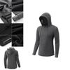 Soft And Breathable Men's Pullover Hoodie Featuring A Turtleneck Design And Moisture Wicking Fabric