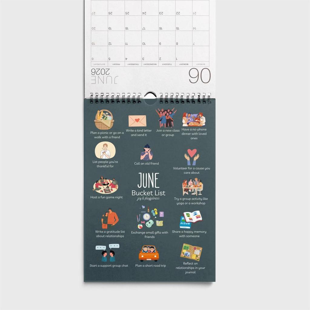 Wish List Calendar, Home Decoration, Holiday Gift, Family Must-have Calendar
