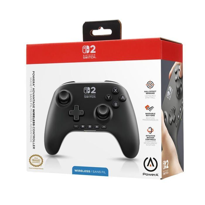 SWITCH 2 - Kabelloser Controller Advantage - Schwarz