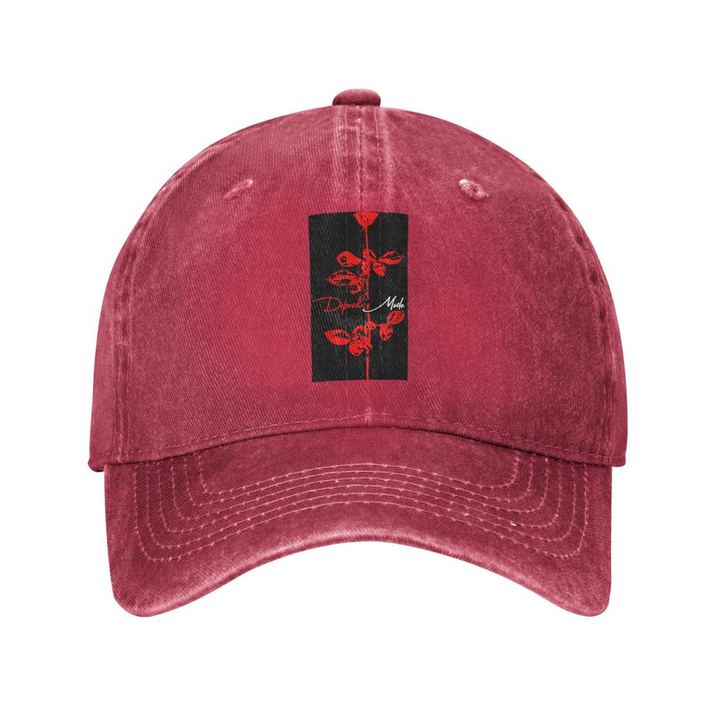 Depeche Cool Mode Music Violator Washed Denim Cap Casual Baseball Caps Adjustable Hat Summer Unisex Baseball Hats