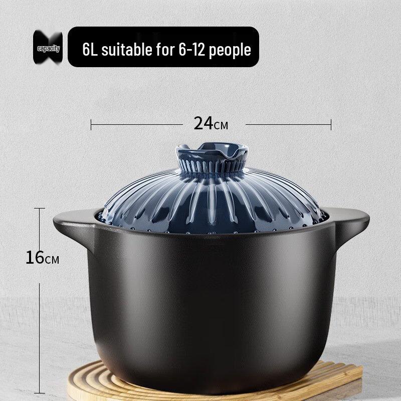 Wutuo Ceramic Claypot Soup Pot