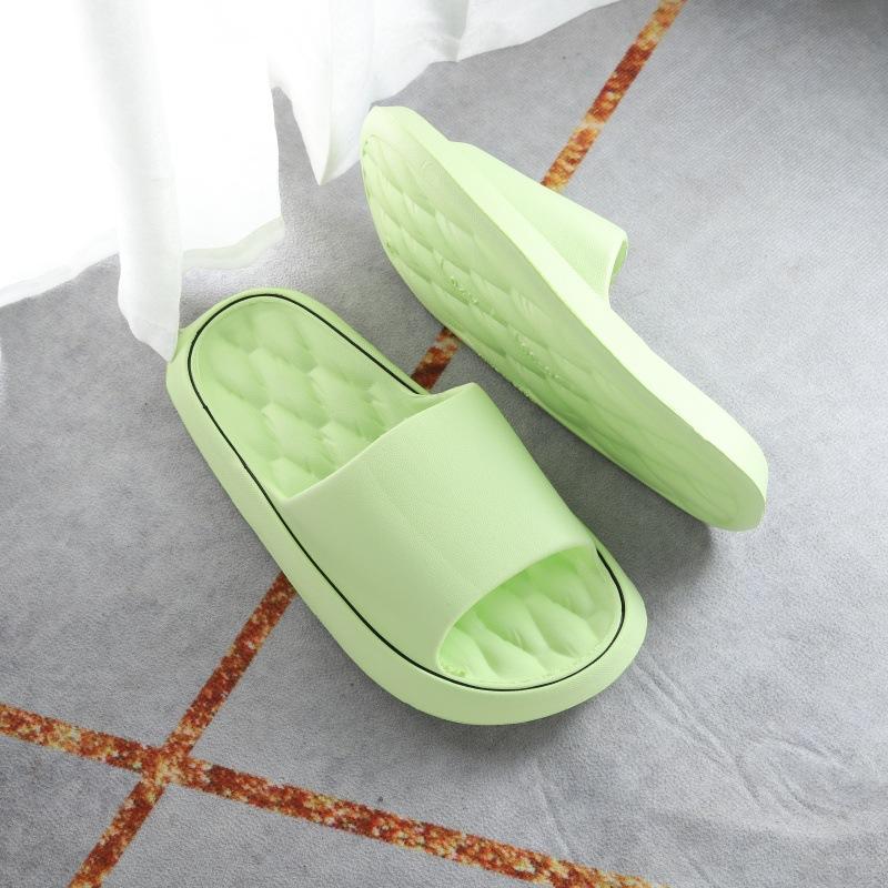 Slippers women's indoor home bathroom bath non-slip thick bottom deodorant couple men's cool slippers