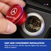 AABGX1 Car Cigarette Lighter Dust Cover Dustproof Decoration Cap Interior Accessories For Benz AMG Exclusive A C E R V Class CLA CLS