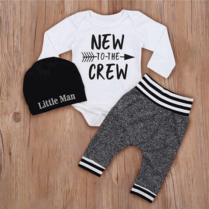 Barboteuse Bébé Garçon Avec Bonnet - Manches Longues, Boutons-Pression - 100% Coton Doux - Taille 3-24 Mois - Printemps, Automne, Hiver