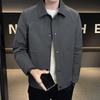 New Men's Jacket Spring Fashion Trend Handsome Autumn and Winter Versatile Men's Casual Jacket