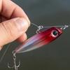 Multiple Color 5pcs Popper Lures With Reinforced Treble Hook Baits for Saltwater