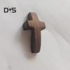 Handcrafted Wooden Fidget Cross Pocket Prayer Cross Fingertip Stress Relief Cross Gadget for Clutching Clinging And Praying Encouragement Gift