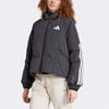 adidas Logo Fashion Trend Comfortable Warm Down Jacket Women Outerwear Black JG3866