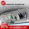 Car Sun Visor Eyeglass Multi-Function Accessories Storage For Mercedes Benz C180 C300 W124 W176 W177 C200 C260 GLC CLE CLA AMG