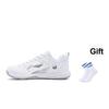 Li-Ning Light Feather Series Rocket Shoes 2.0 Fashion Comfortable Non-Slip Breathable Lightweight Low-Top Badminton Shoes Unisex Sneaker AYTU049-5