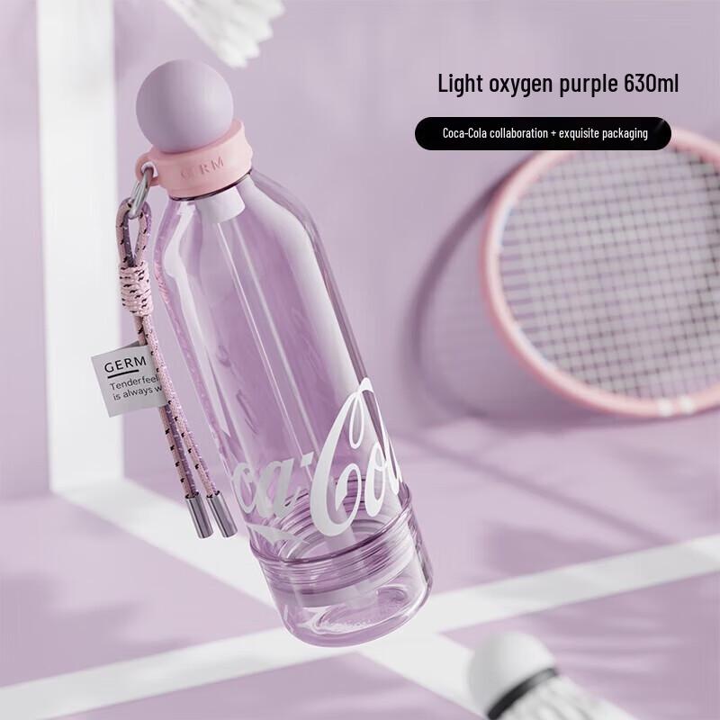 

Gemi Coca-Cola Bubble Sports Water Bottle with Straw