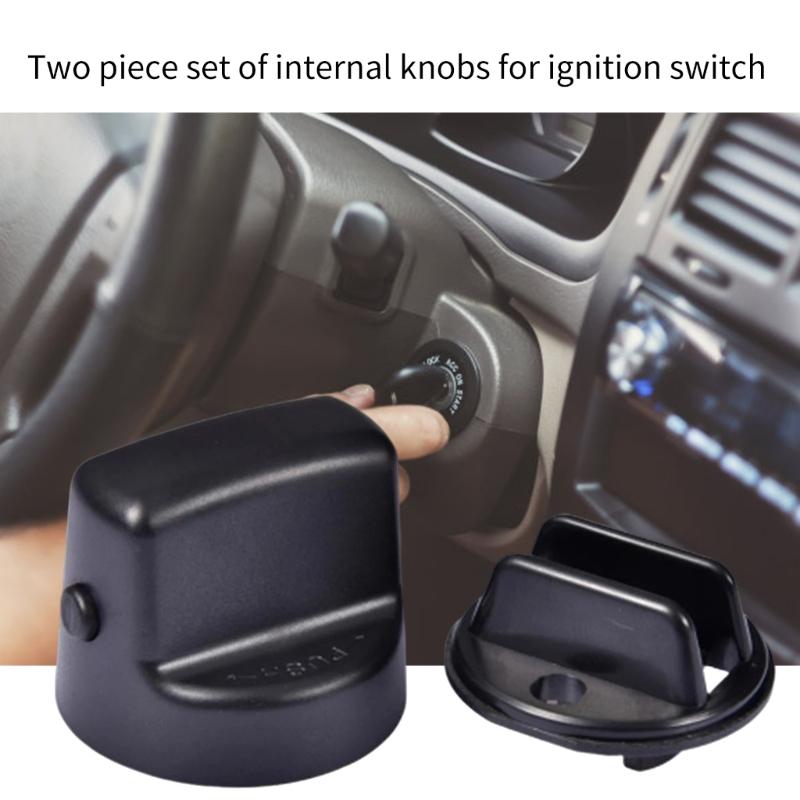 Verdicktes Basisdesign Kunststoff Zündschalter Drehknopf & Druckknopf Automobil Startknopf D461-66-141A-02 für Automodell