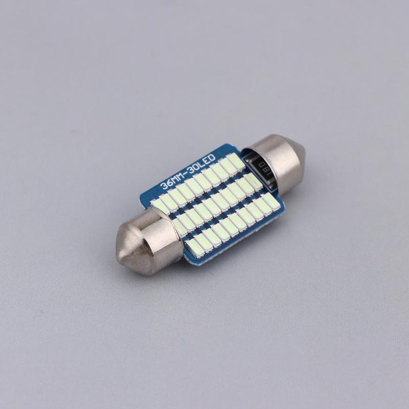 6Pcs C5W Led Bulbs Canbus Festoon Led For Car Interior Dome Trunk License Plate Lights 12V 300Lm 6500K White