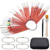 ZHUROUPU Terminal Removal Tool Kit For Automobile Car, 39Pcs Improved Depinning Tool Wiring Connector