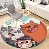We Bare Bears Friends Office Round Area Rug, Under Office Chairs Bedroom Living Room Home Decor  a1022119