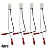 4pcs Speaker Adapter Wiring Harness Auto Cable Cord Adapter For Jeep -Renegade 2014-2018 Exterior Parts