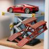 Car Lift Garage Lifter 1/64 Scale Classic Diorama Decoration Vehicle Maintenance Authentic for