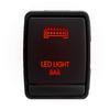 12V 3A LED Light Push Switch LED Light Bar / Spot Light Rocker Switch for Nissan Navara NP300 Pathfinder X-Trail