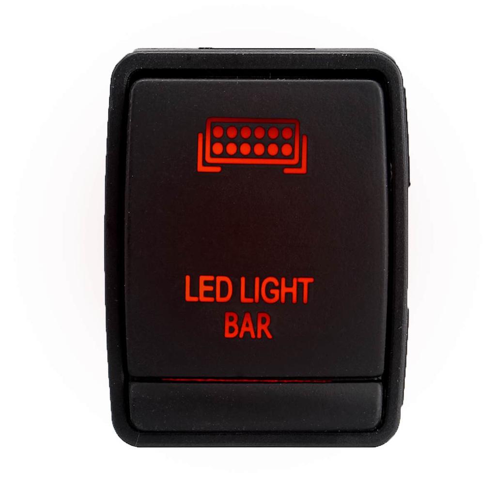 12V 3A LED-Licht Druckschalter LED-Lichtleiste / Scheinwerfer Wippschalter für Nissan Navara NP300 Pathfinder X-Trail