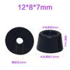 16pcs Non-slip feet shock pad Instrument case foot base Rubber furniture legs cover Cabinet Bed Table chair floor protector mat