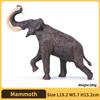 Realistic Wild Elephant Action Figure Plaything - Animales Collector, Safari Wildlife Miniature Children-Friendly & Collectors
