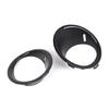 Fog Light Lamp Surround Trim Rings Cover For R55 R56 R57 51112753661 51112753662