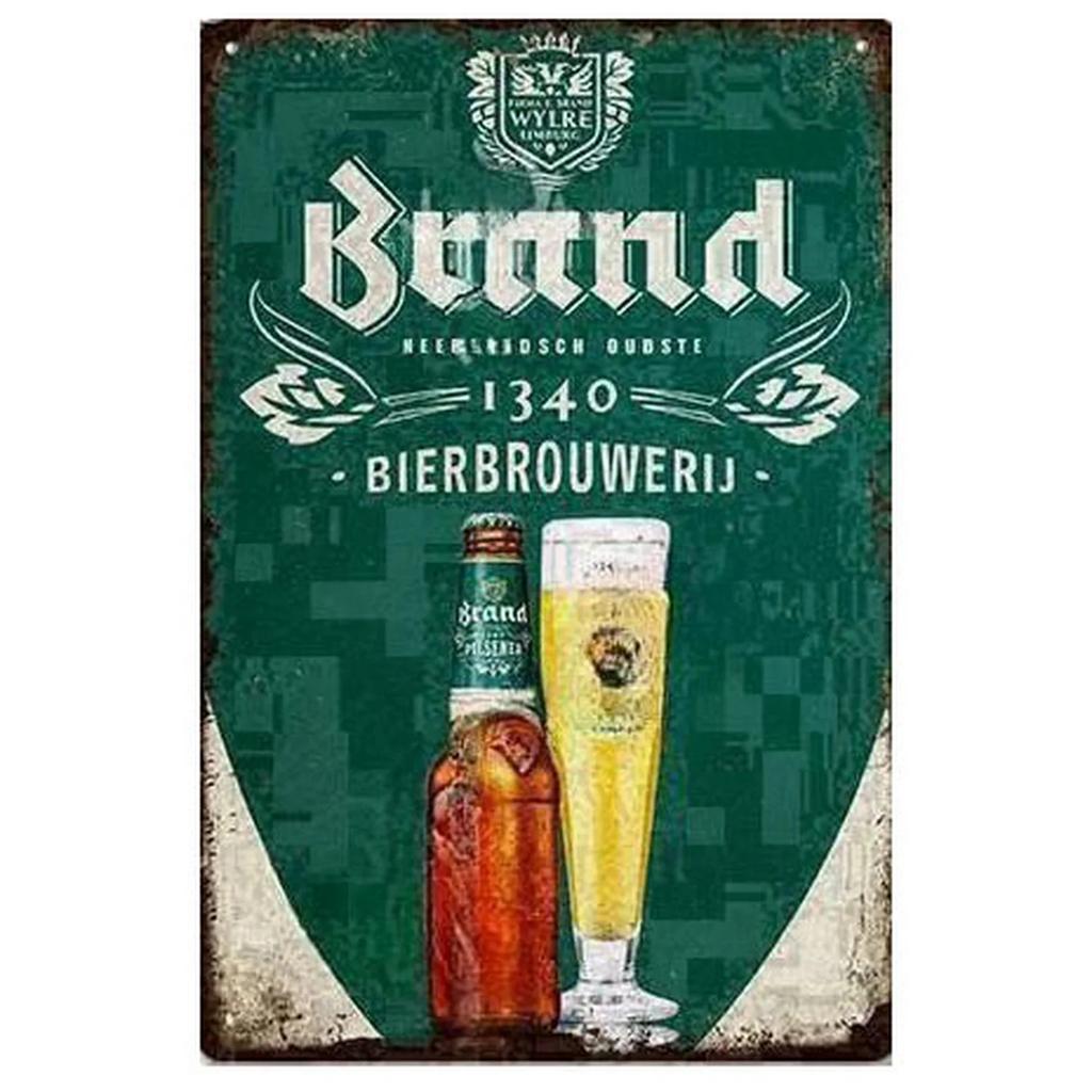 Brand Beer Metal Tin Signs Plaque Bavaria Wall Decoration Vintage Posters Iron Painting for Man Cave Home Cafe Garden Club Bar