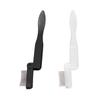 Eyelash Comb Foldable Stainless Steel Teeth Mascara Applicator Eyebrow Grooming Brush 2pcs