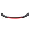 170cm Front Bumper Spoiler Stylish Sturdy Front Bumper Lip Splitter with Support Bar For 1 Series