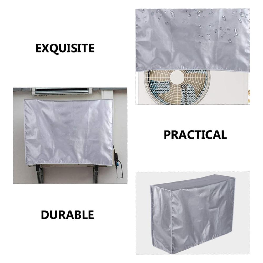 Air Conditioner Outdoor Air Conditioner Cover, Heat Pump Cover, Universal Air Conditioner Motor Cover, Waterproof, Snowproof