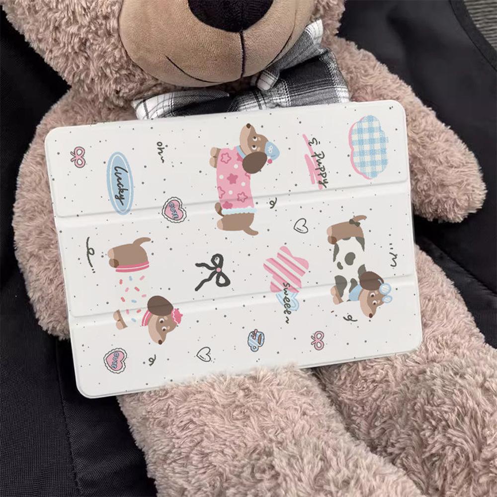 Tablet Protective Case For iPad Pro 12.9/iPad Air 13 2024/iPad Air 13 2025/iPad Mini 6 7/iPad 9.7/iPad Pro 13 11/iPad 11 10.9/iPad 10.2 With Pen Tray