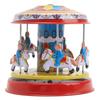 Carousel Horse Wind Up Toys Retro Håndlaget Interessant Roterende Karusell Hest Clockwork Leker for