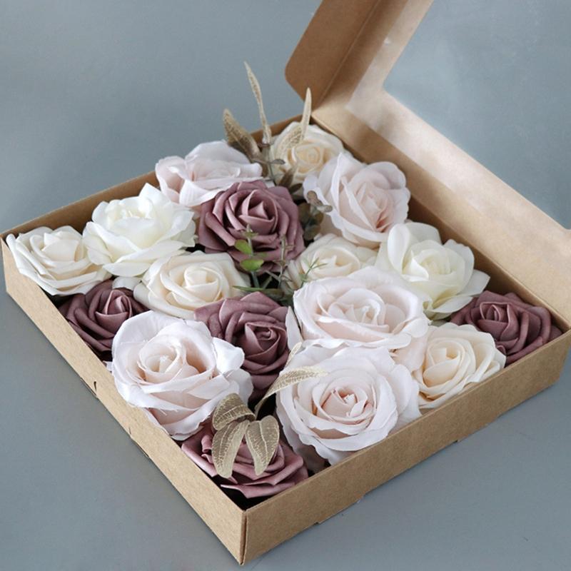 Elegant Birthday Party Decoration Flower Case Diy Bouquets Packaging Container
