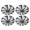 4 Pcs 14in Wheel Hub Cap Full Protection Stylish Look Lightweight Easy Install Universal Fit for Any 14in Steel Wheels