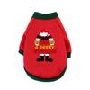 1 Pc Pet Hooded Sweatshirt Christmas Cats & Dogs  Fashion Winter Warm Clothes Suitable For Cats ,Teddy Golden Retriever
