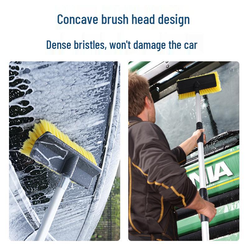 Long Handle Car Wash Brush - Scratch-Free Mop for Safe Car Cleaning