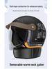 3C Certified All-Season Electric Scooter Helmet: Safety, Anti-Fog, Winter Warm for Men & Women