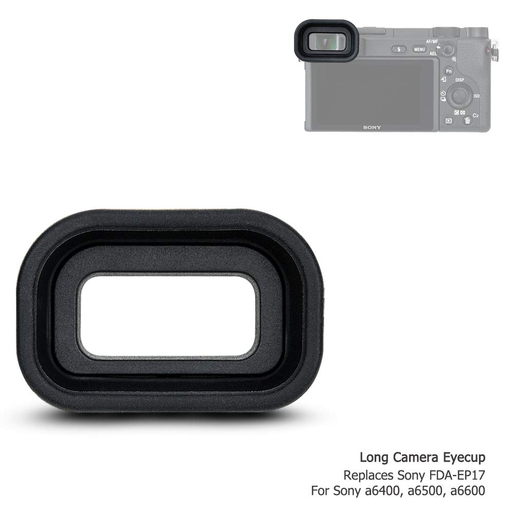 

A7CII A7CR A7R A7R II A7R III A7C A6100 A6700 Eyecup Eyepiece Soft Silicon Extended Camera Viewfinder for Sony Series Mirrorless